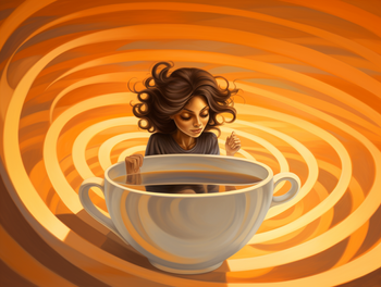 Zatopić się w kawie