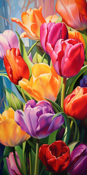Bukiet tulipanów