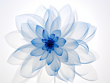 Niebieski kwiat